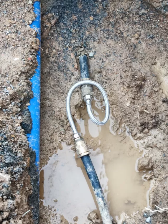2P2C à réalisé une intervention de réparation de plomberie en urgence vers Mauges sur Loire.