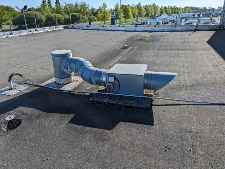 nettoyage de VMC sur un site Tertiaire vers Ancenis