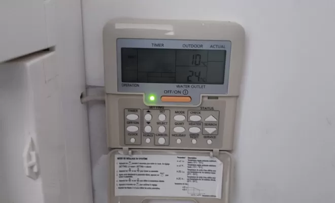 2P2C a réalisé un dépannage pompes à chaleur Panasonic à Liré.