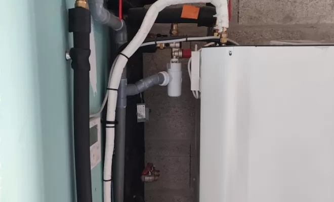 Mise en service d'une pompes à chaleur Daikin à Ancenis par 2P2C.