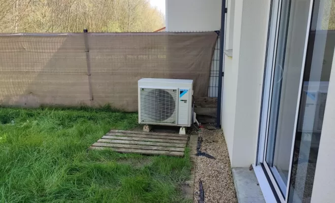2P2C a réalisé un dépannage pompes à chaleur Daikin à Ancenis