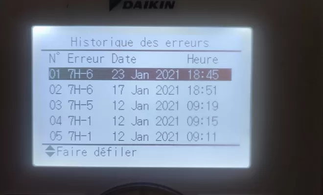 Dépannage de pompes à chaleur et de climatisation