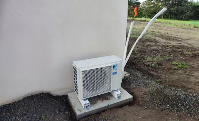 Mise en service d'une pompe à chaleur Daikin à Ancenis