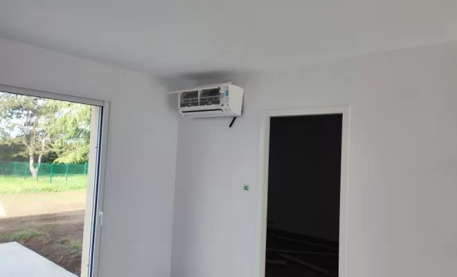 Mise en service d'une pompe à chaleur Daikin à Ancenis