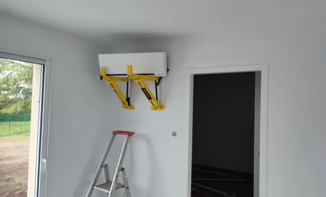Mise en service d'une pompe à chaleur Daikin à Ancenis