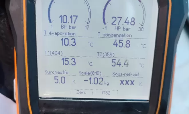 dépannage d'une climatisation Daikin à Ancenis
