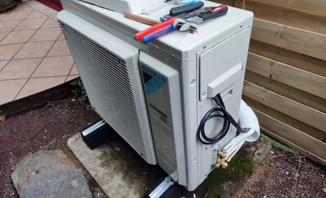 Mise en service d'une pompe à chaleur Daikin vers Ancenis