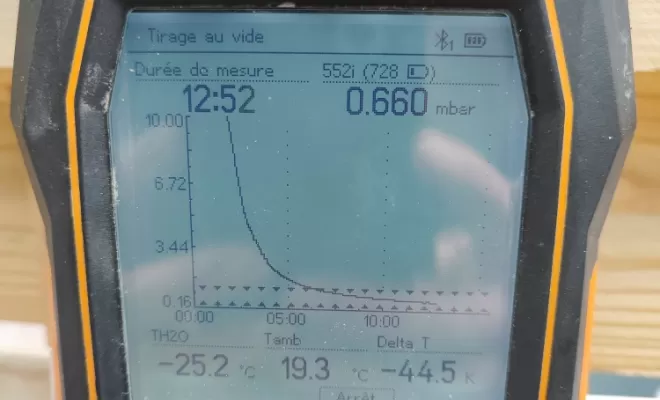 Mise en service d'une pompe à chaleur Daikin vers Ancenis