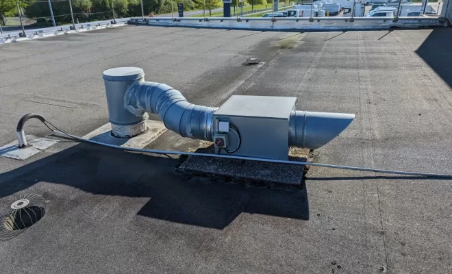 nettoyage de VMC sur un site Tertiaire vers Ancenis