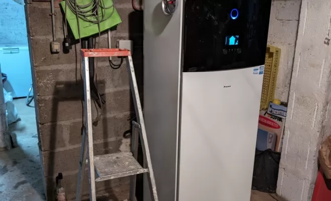 2P2C a réalisé un entretien de pompe à chaleur Daikin vers Ancenis.