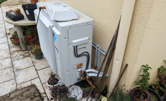 2P2C a réalisé un entretien de pompe à chaleur Daikin vers Ancenis.