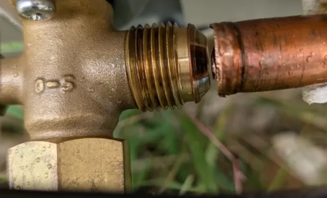 2P2C à réalisé un dépannage sur une pompe à chaleur Daikin vers Mauges sur Loire.