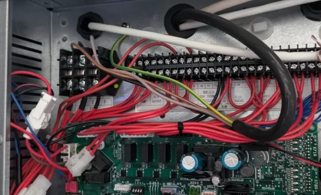 2P2C à réalisé un dépannage sur une pompe à chaleur Daikin vers Mauges sur Loire.