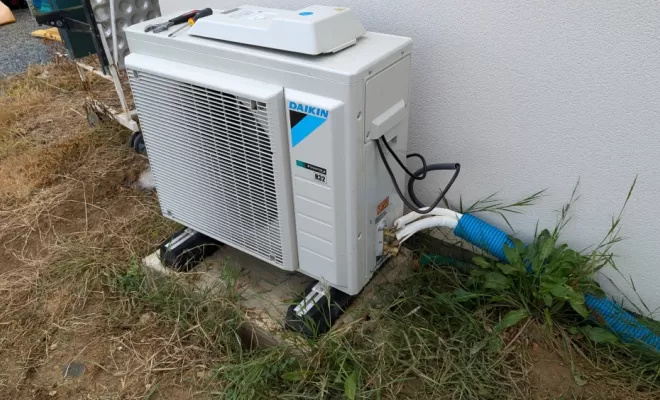 2P2C à réalisé un dépannage sur une pompe à chaleur Daikin vers Mauges sur Loire.