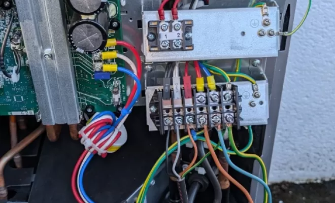 2P2C à réalisé la mise en service pompes à Chaleur Daikin vers Angers.