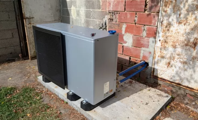 2P2C, Votre entreprise de pompe à chaleur a réalisée la mise en service d'une pompe à chaleur AIR/EAU de type monobloc de marque Daikin vers Chateaubriand.