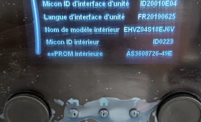 2P2C à réalisé un dépannage de pompes à chaleur Daikin à Chalonnes sur Loire.
