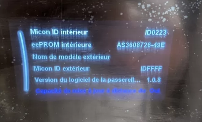 2P2C à réalisé un dépannage de pompes à chaleur Daikin à Chalonnes sur Loire.