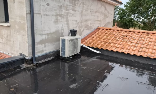 2P2C à réalisé la mise en service d'une pompe à chaleur Air/air de marque Daikin à Mauges sur Loire.