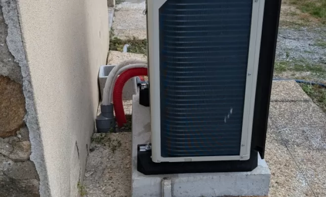 2P2C à réalisé la mise en service pompes à Chaleur Daikin vers Ancenis.