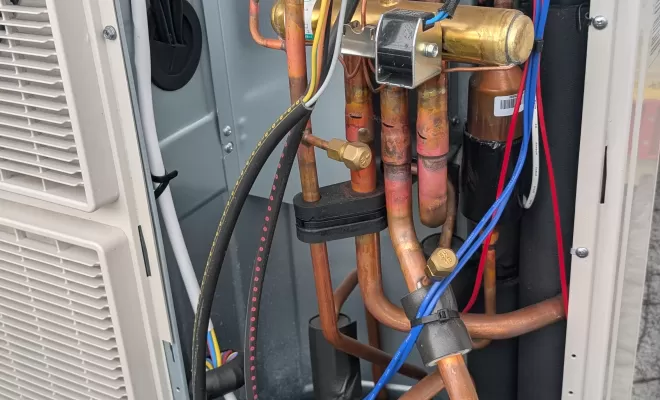 Dépannage de deux pompes à chaleur Samsung à Saint-Florent-le-Vieille, Loireauxence, 2P2C - Petit Pac Et Clim