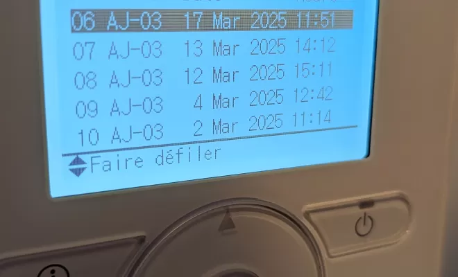 Découverte d'un défaut AJ-03 lors d'un entretien de pompe à chaleur Daikin à Ancenis Saint-Géréon, Loireauxence, 2P2C - Petit Pac Et Clim
