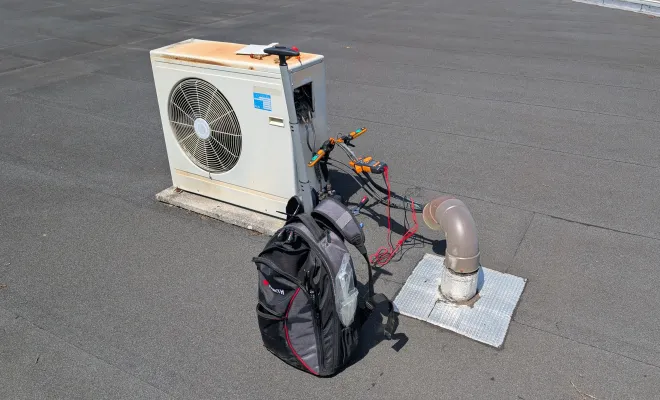 Réalisation d'un dépannage sur une climatisation Toshiba à Orvault, Loireauxence, 2P2C - Petit Pac Et Clim